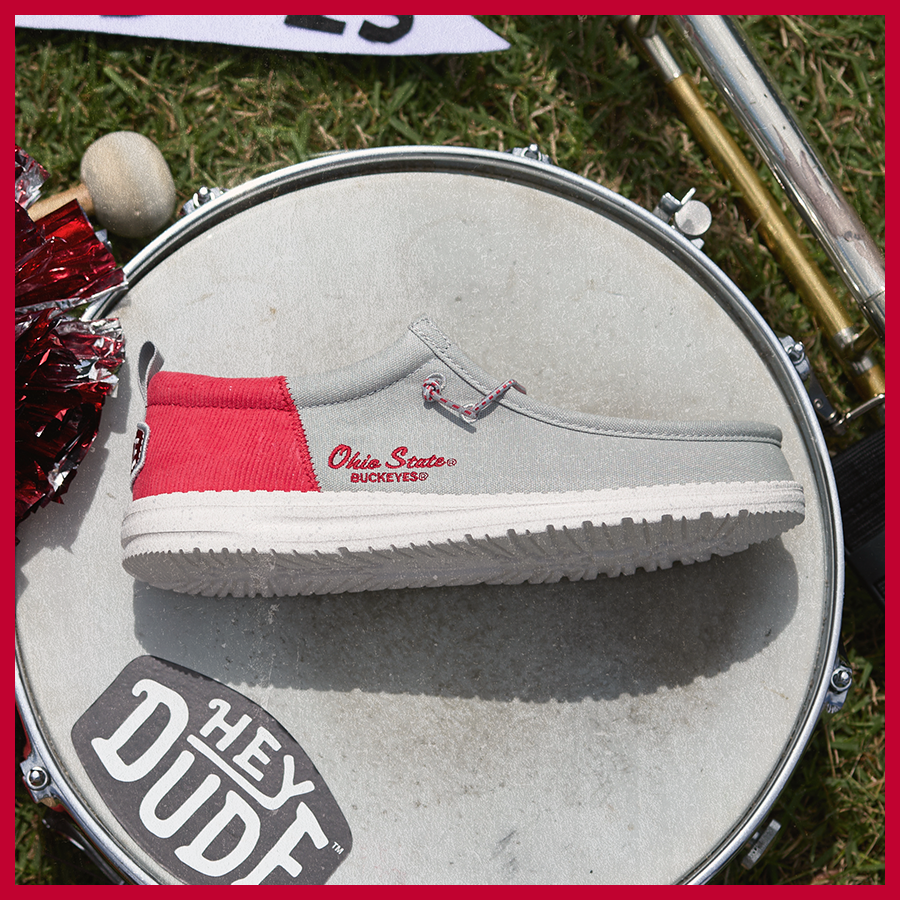 Wally Funk Ohio State Buckeyes – Grey/Red - Image 2