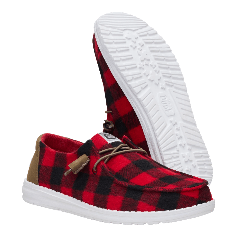Wendy Buffalo Plaid – Red and Black Plaid - Image 5