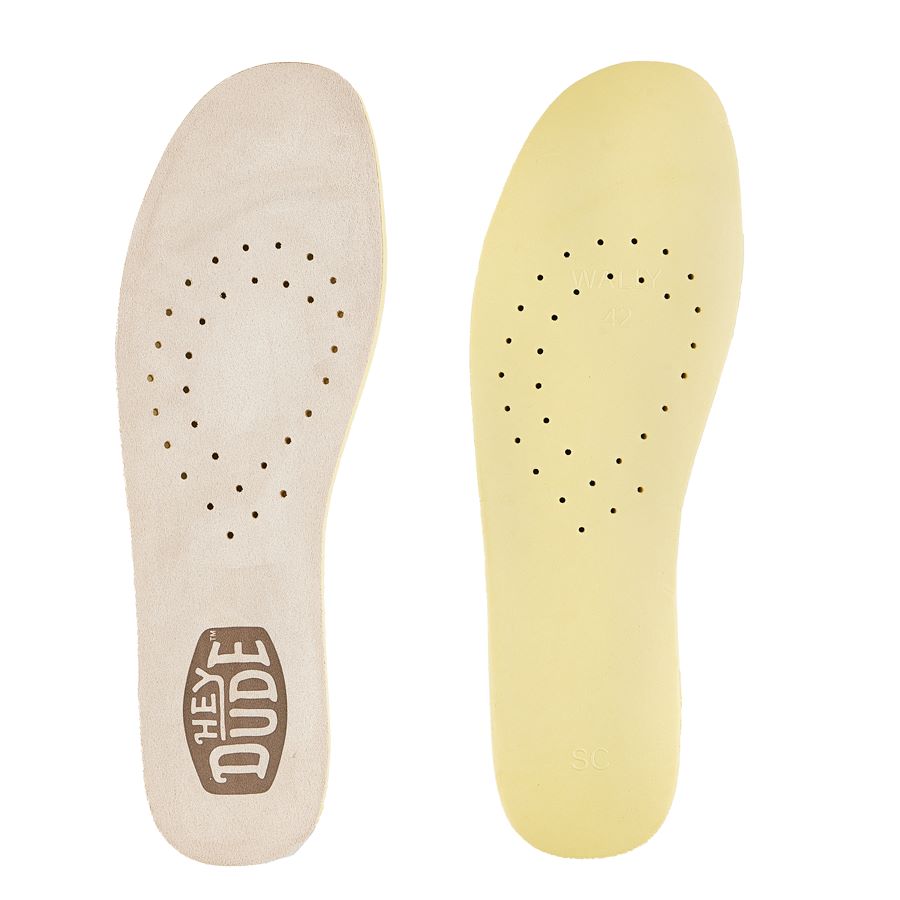 Men's Micro Suede Insoles – Tan