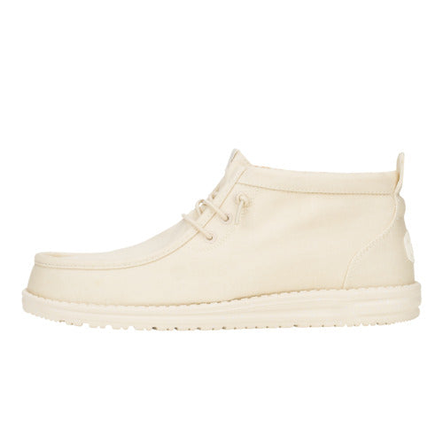 Wally Mid Stretch Canvas – Bone White