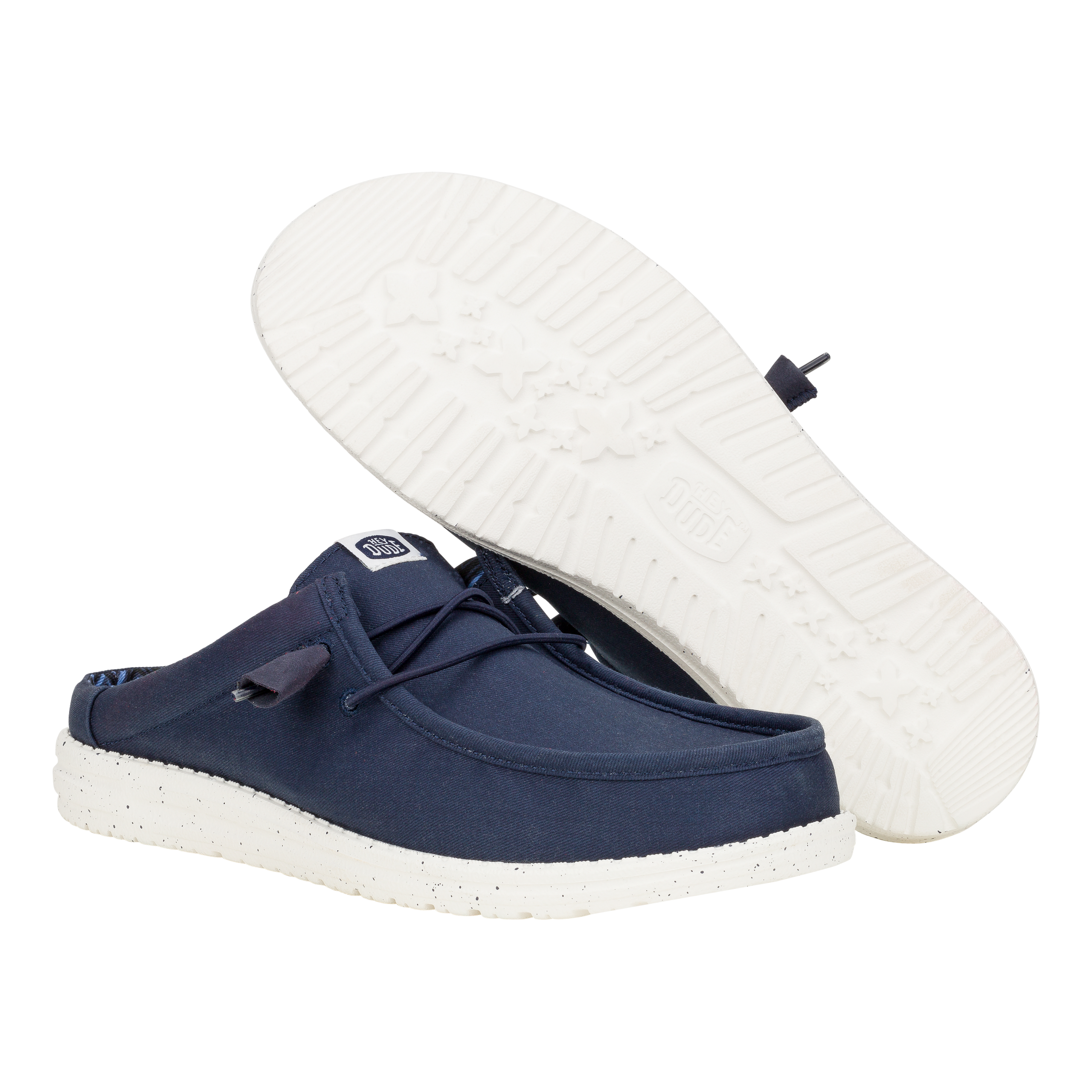 Wally Slip Stretch Canvas – Navy - Image 3