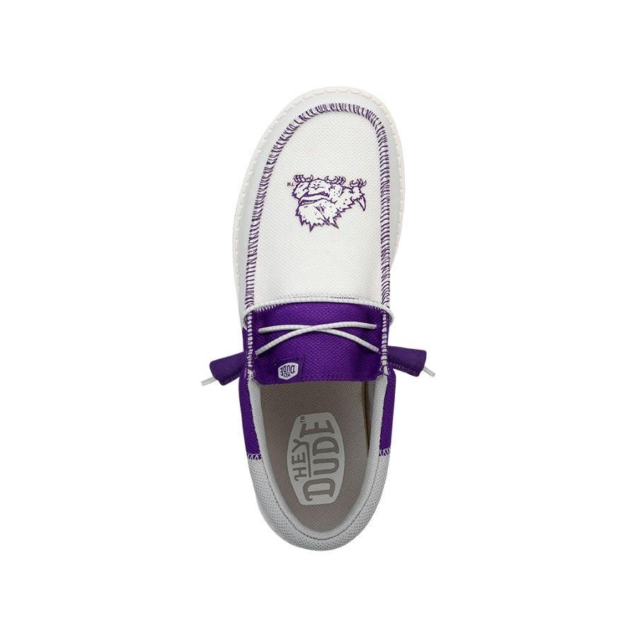 Men's Wally Tri TCU – TCU Purple/White - Image 8
