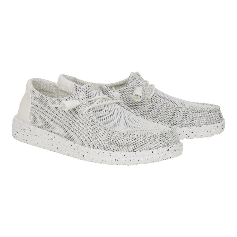 Wendy Stretch Sox Wide – Stone White - Image 2