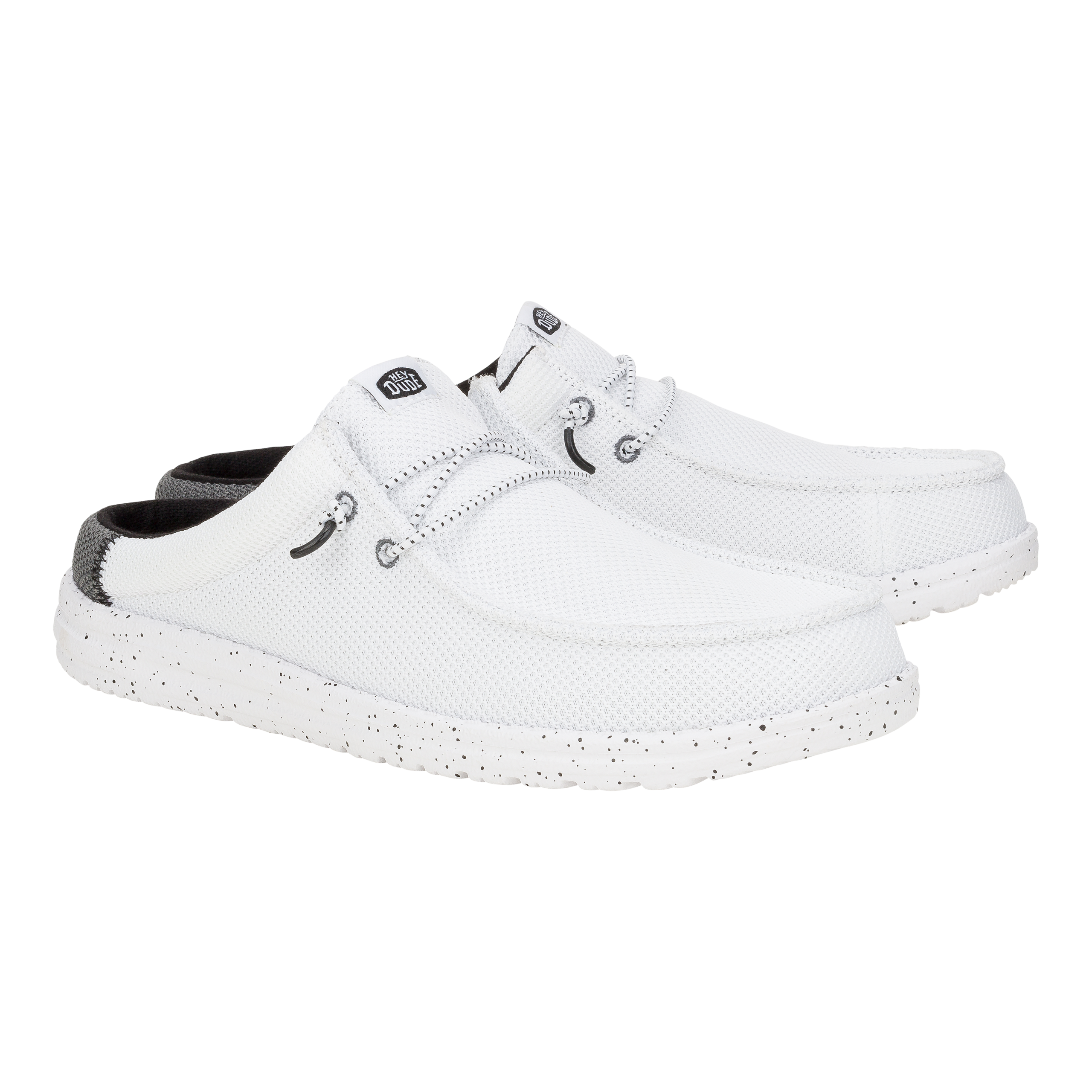 Wally Slip Varsity – White/Black - Image 3