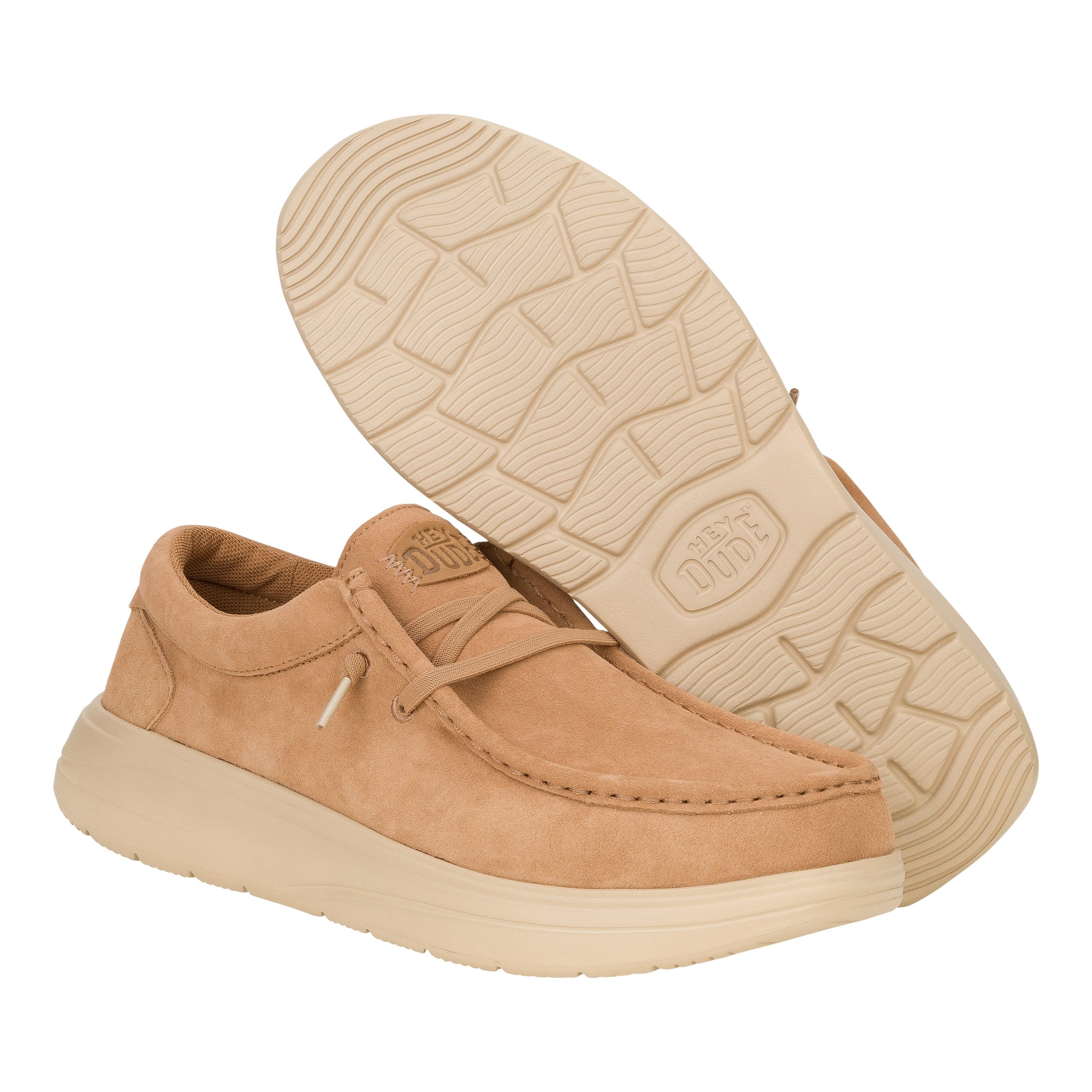 Wally Comf Suede – Tobacco Brown/Irish Cream - Image 3