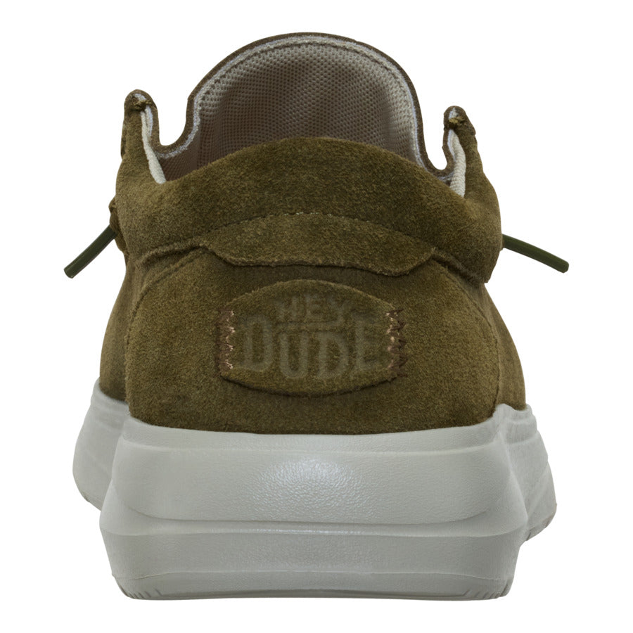 Wally Comf Suede – Dark Olive/Stone Grey - Image 5