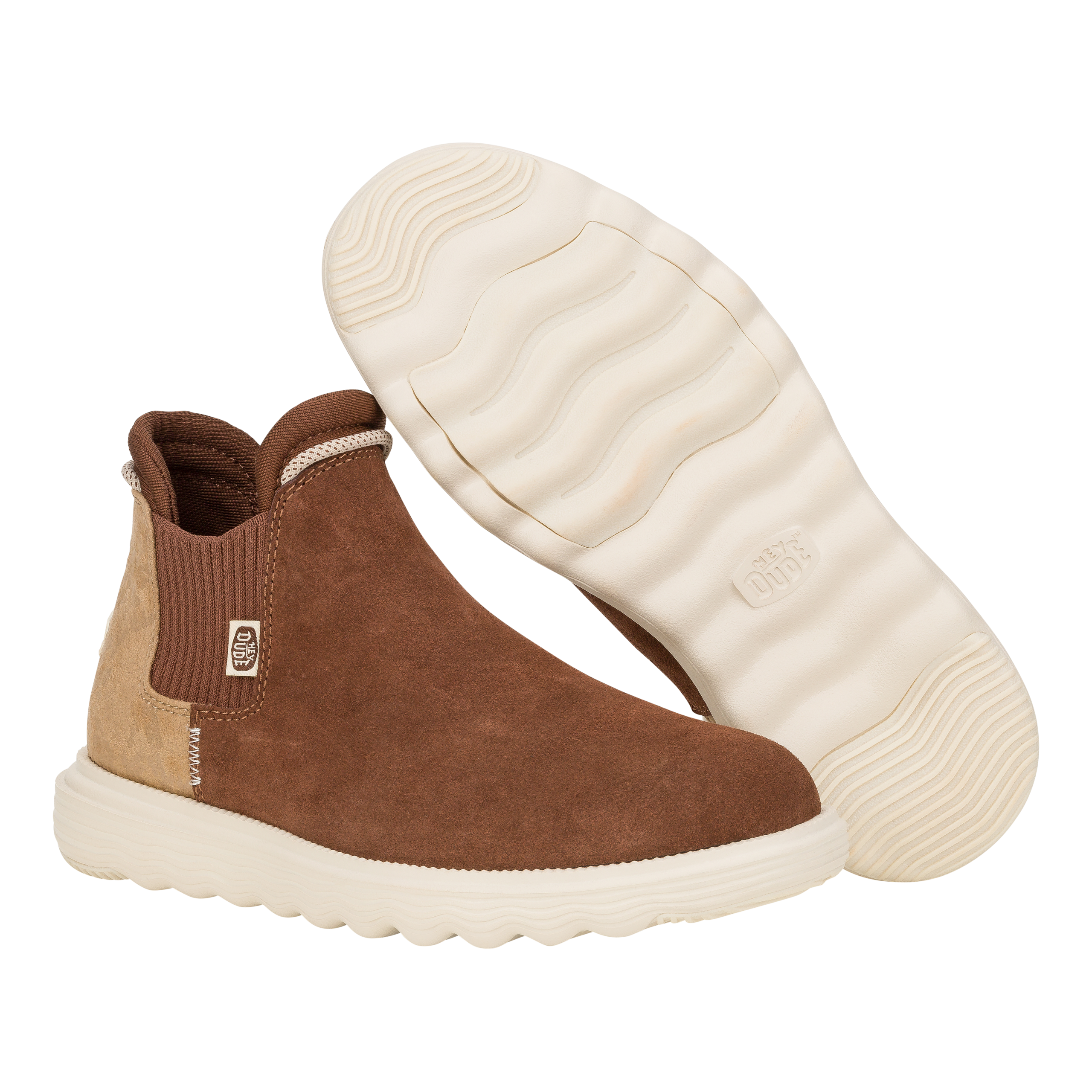 Branson Womens Suede Novelty – Brown/Snake - Image 3