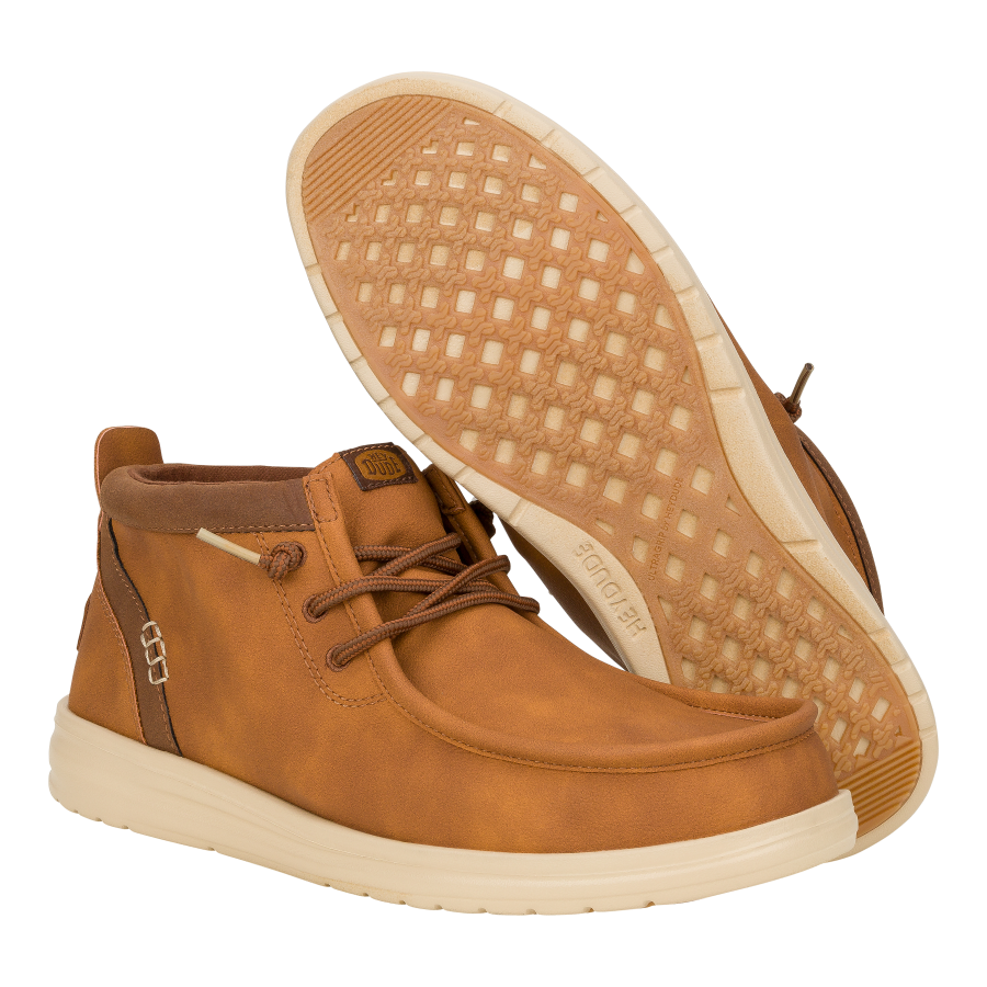 Wally Mid Gripr Classic – Cognac/Tan - Image 3