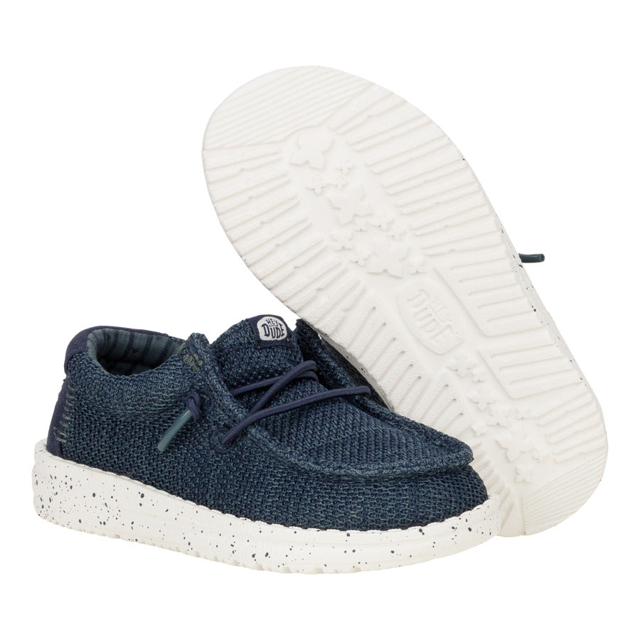 Wally Toddler Stretch Sox – Navy - Image 3