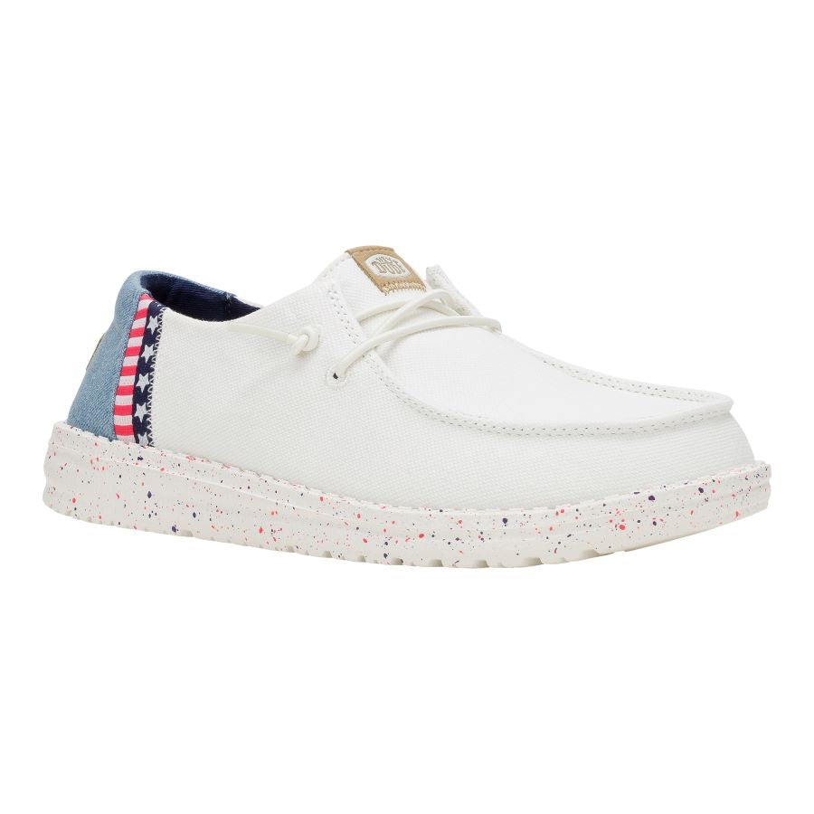 Wendy Americana Splatter – White/Blue - Image 7