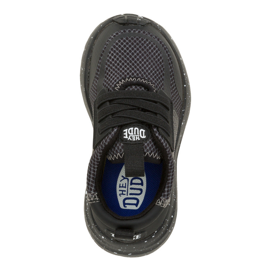 Sirocco Play Toddler Varsity – Black/Black - Image 6