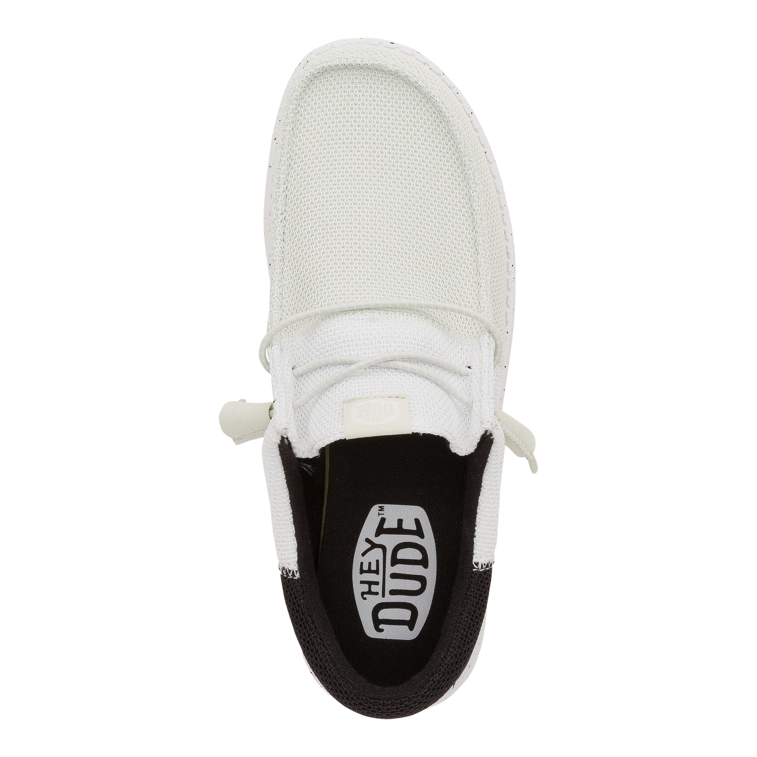 Wally Tri Varsity Mesh – White/Black - Image 6