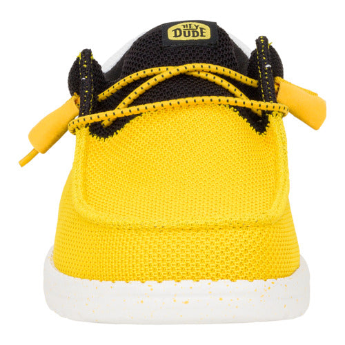 Wally Tri Varsity Mesh – Yellow/Black - Image 4
