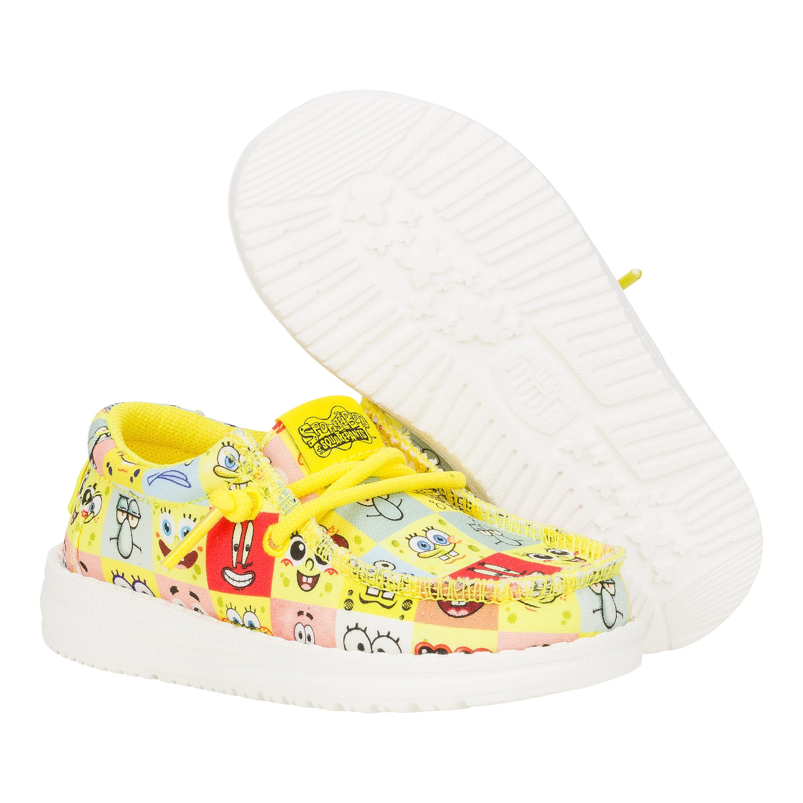 Wally Toddler SpongeBob Faces – Cyber Yellow/Multi - Image 3
