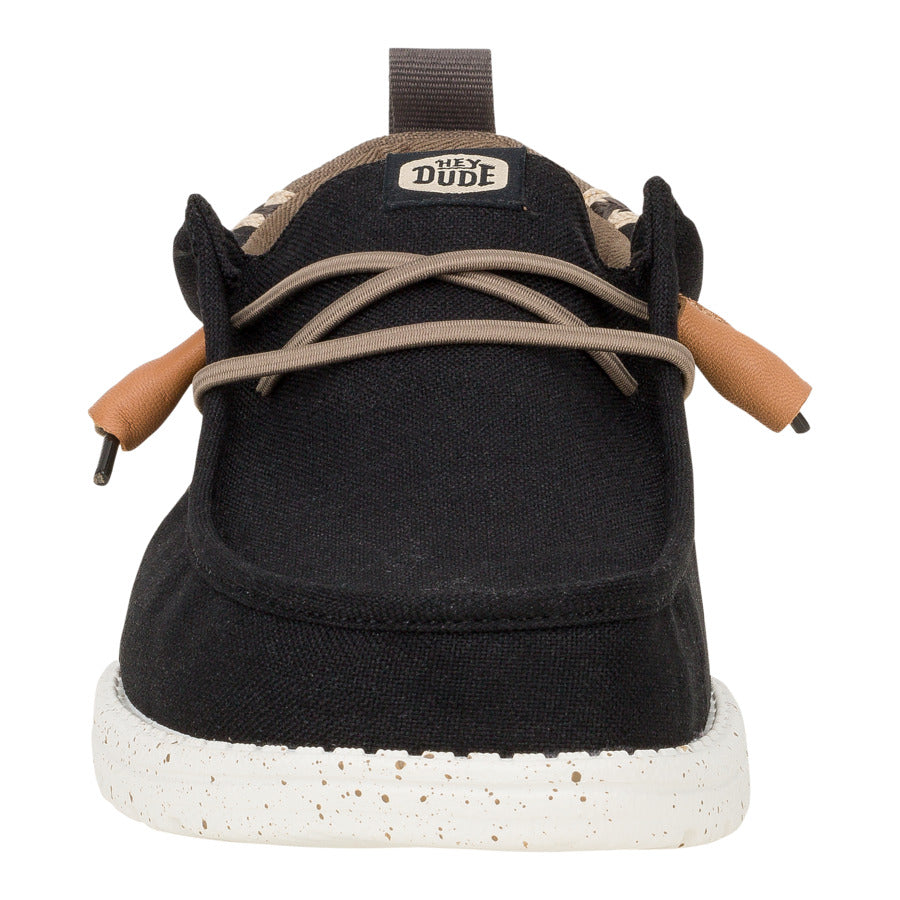 Wally Craft Linen – Black/Walnut - Image 4