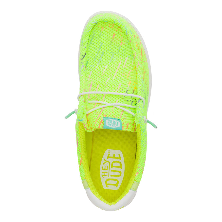 Wally Party Mesh – Lime Punch/White - Image 6