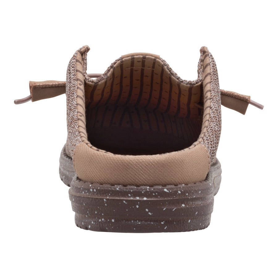 Wally Slip Stretch Sox – Deep Taupe/Chanterelle Tan - Image 5