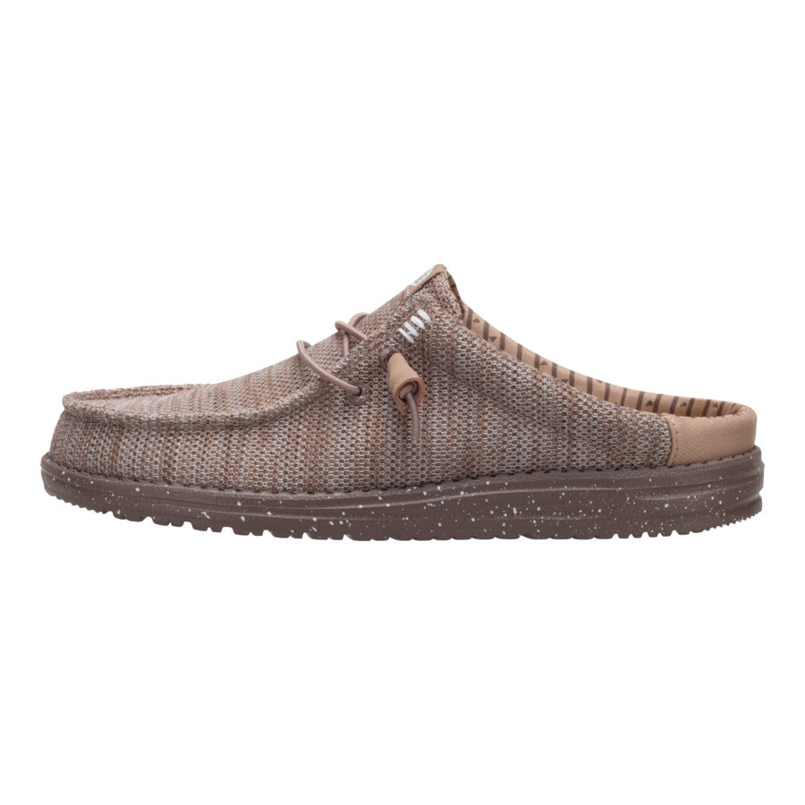 Wally Slip Stretch Sox – Deep Taupe/Chanterelle Tan