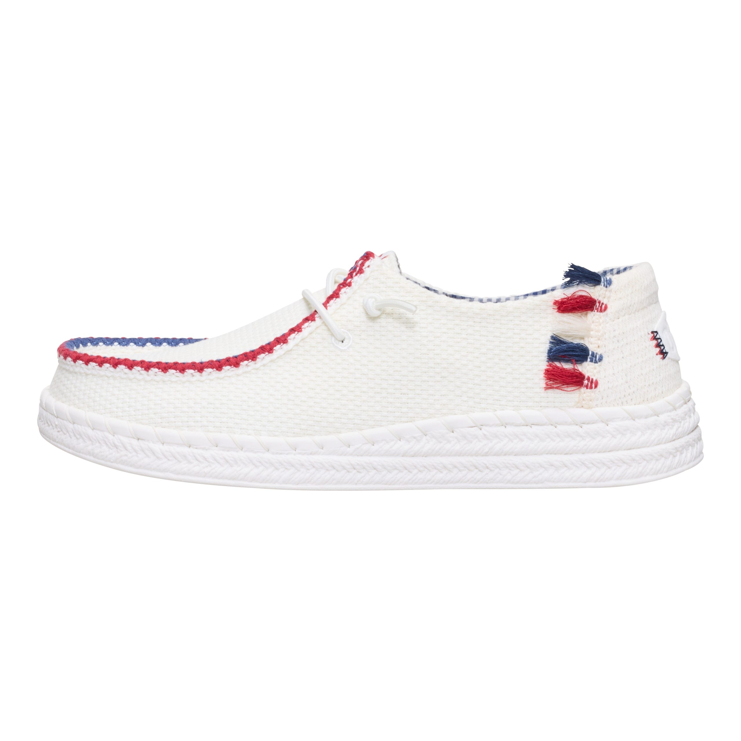 Wendy Espadrille Americana – White