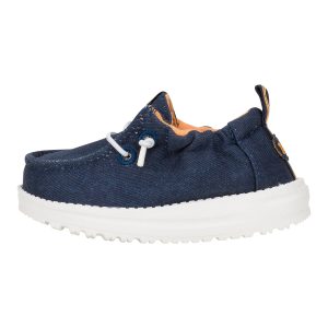 LilDude Slip On Classic – Navy Blazer