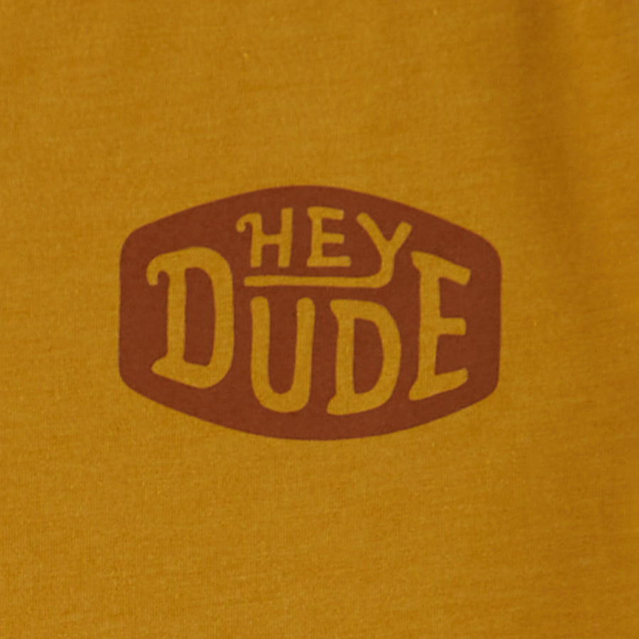 Go To Buckle Tee – Mustard - Image 2