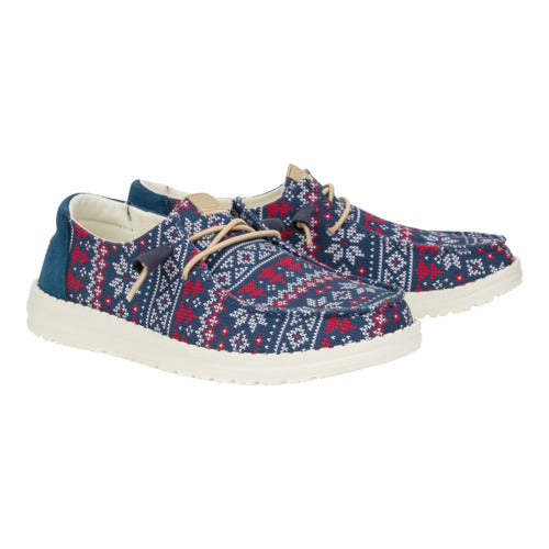 Wendy Winter Sweater – Navy/Multi - Image 3