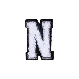 Letter N Patch – N Black/White
