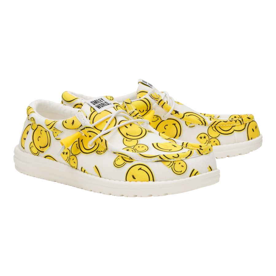 Wally SMILEYWORLD – Smiley White/Yellow - Image 3