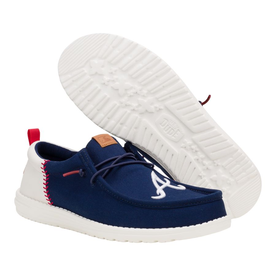 MLB Braves Wally Funk – Braves Navy/White - Image 4