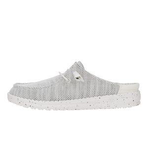 Wendy Slip Stretch Sox – Stone White