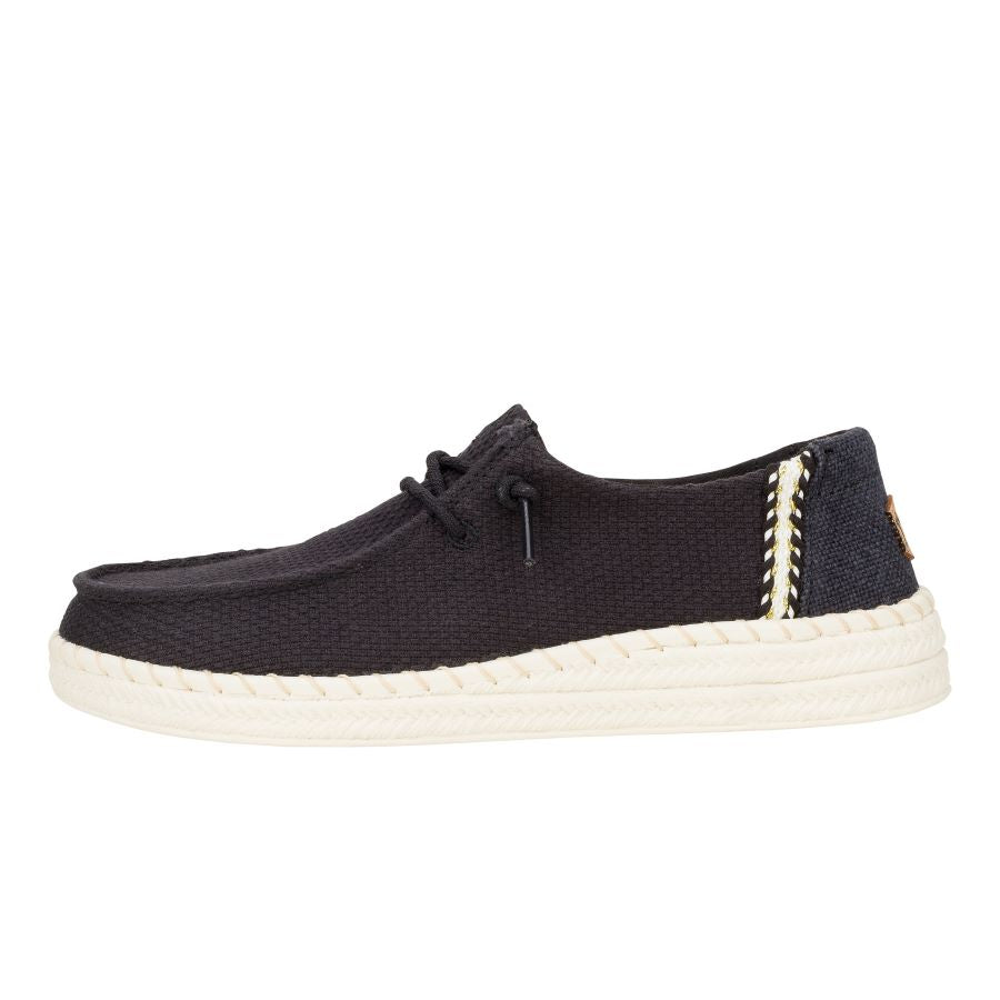 Wendy Espadrille Woven – Black