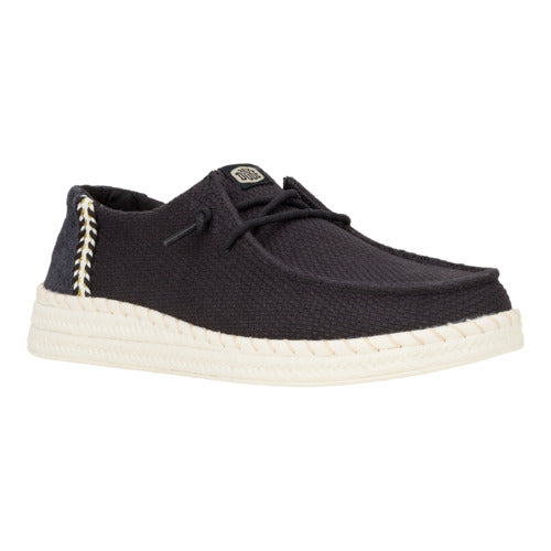 Wendy Espadrille Woven – Black - Image 8