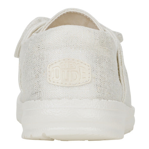 Wendy Bow Shimmer – Metallic Silver - Image 5