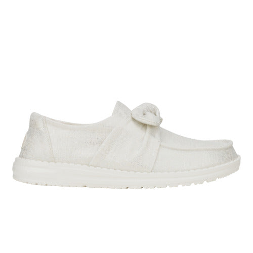 Wendy Bow Shimmer – Metallic Silver - Image 8