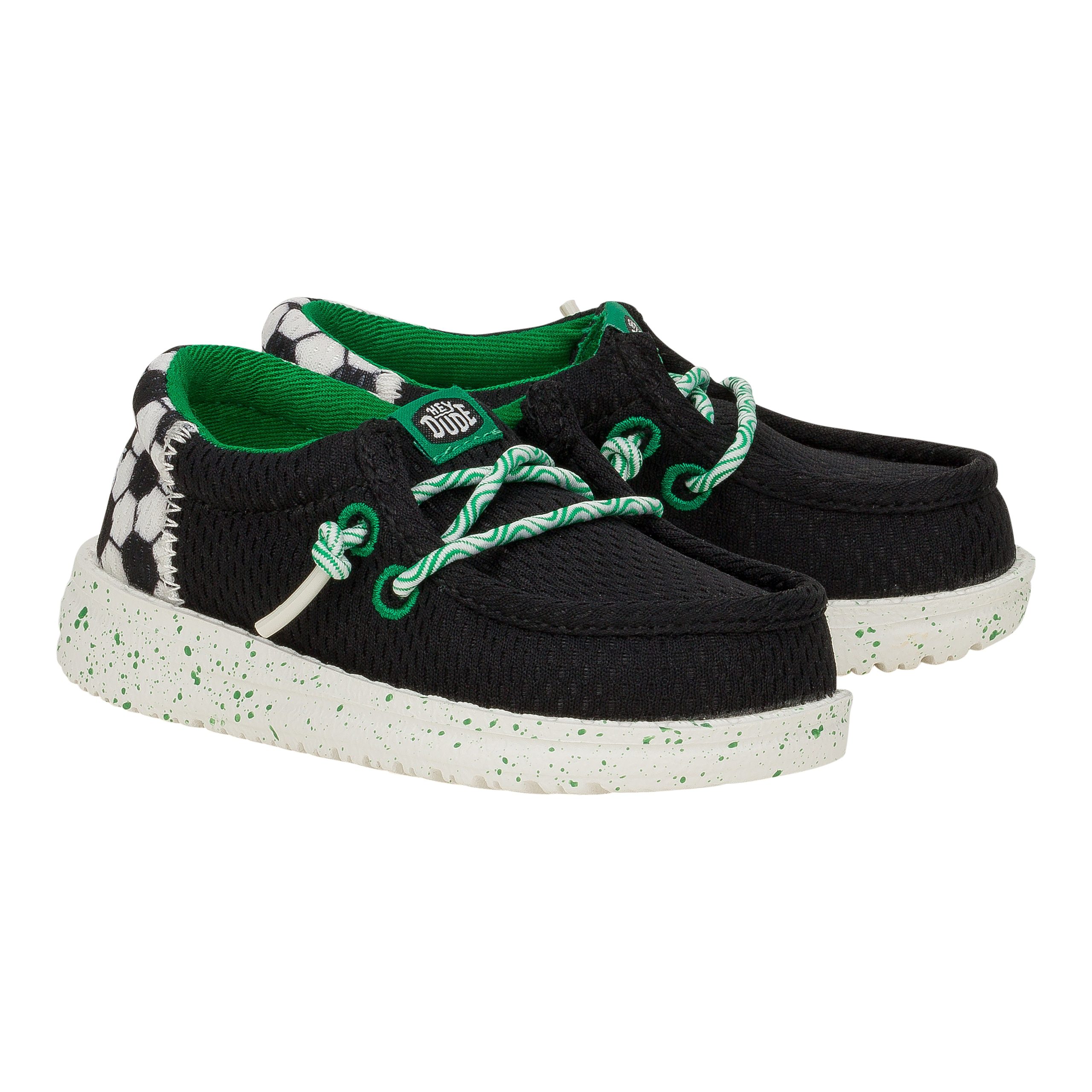 Wally Funk Toddler Sports – Black - Image 2