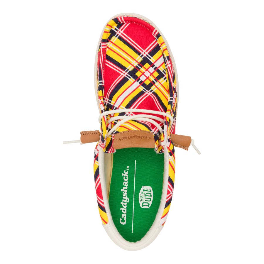 Wally Caddyshack Plaid – Black/Red/Yellow - Image 7