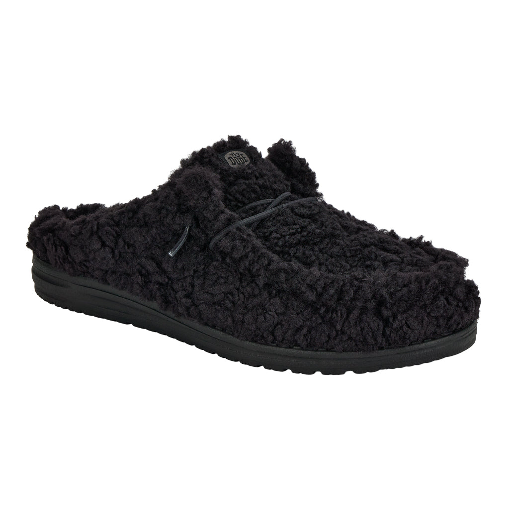 Wally Slipper – Cozy Black/Black - Image 7