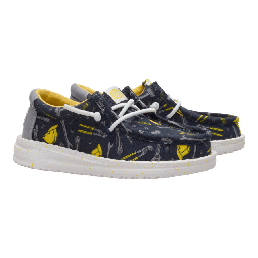 Wally Toddler Construction – Navy/Multi - Image 2