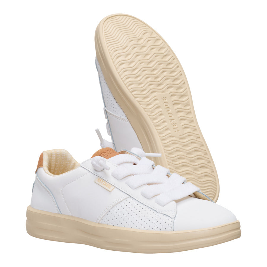 Karina Duo Classic – White/Tan - Image 3