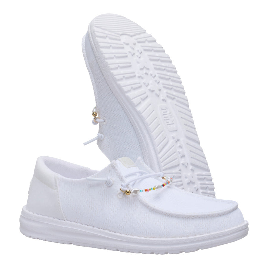 Wendy Funk Mesh Shoelry – White - Image 3
