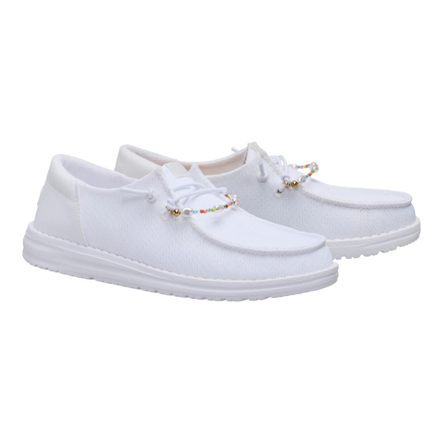 Wendy Funk Mesh Shoelry – White - Image 2