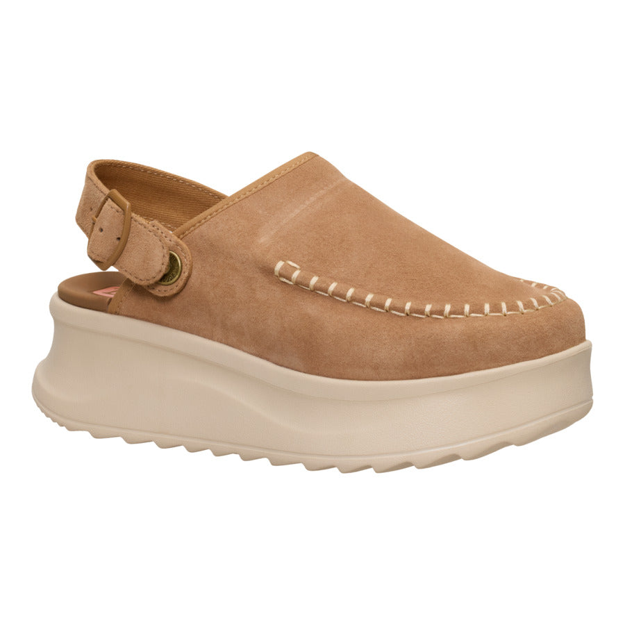 Delray Clog Suede – Tan - Image 10