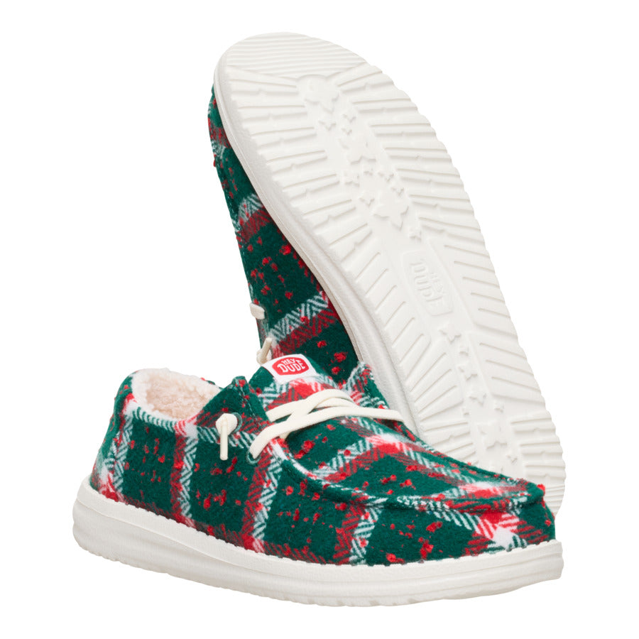 Wendy Confetti Plaid Cozy – Red/Green/Multi - Image 3