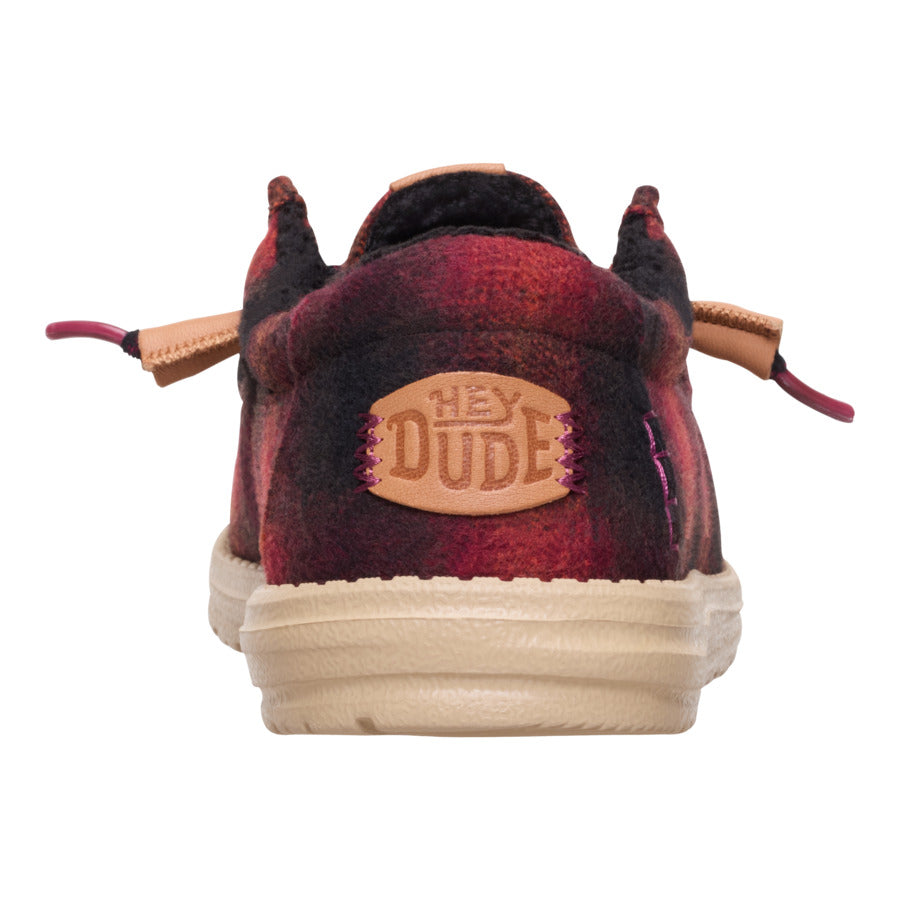 Wally Cozy Plaid – Red Plaid/Black - Image 5