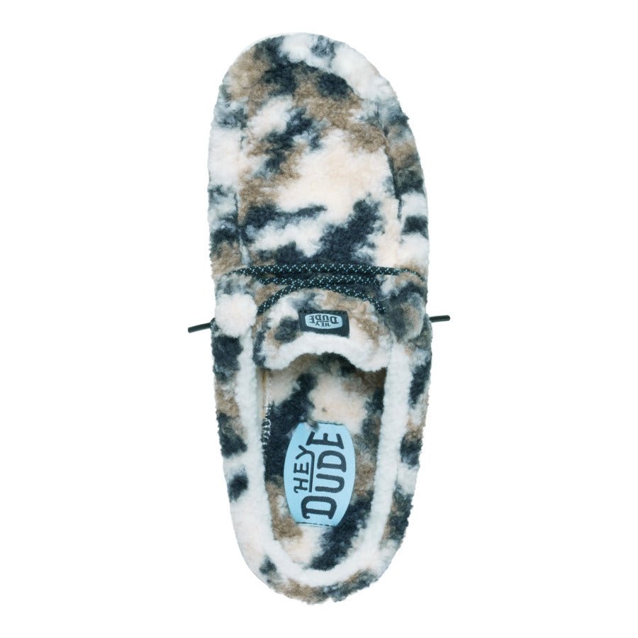 Wally Slipper Cozy Camo – White/Camo - Image 6