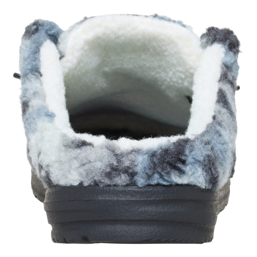 Wally Slipper Cozy Camo – Stormy Blue/Camo - Image 5