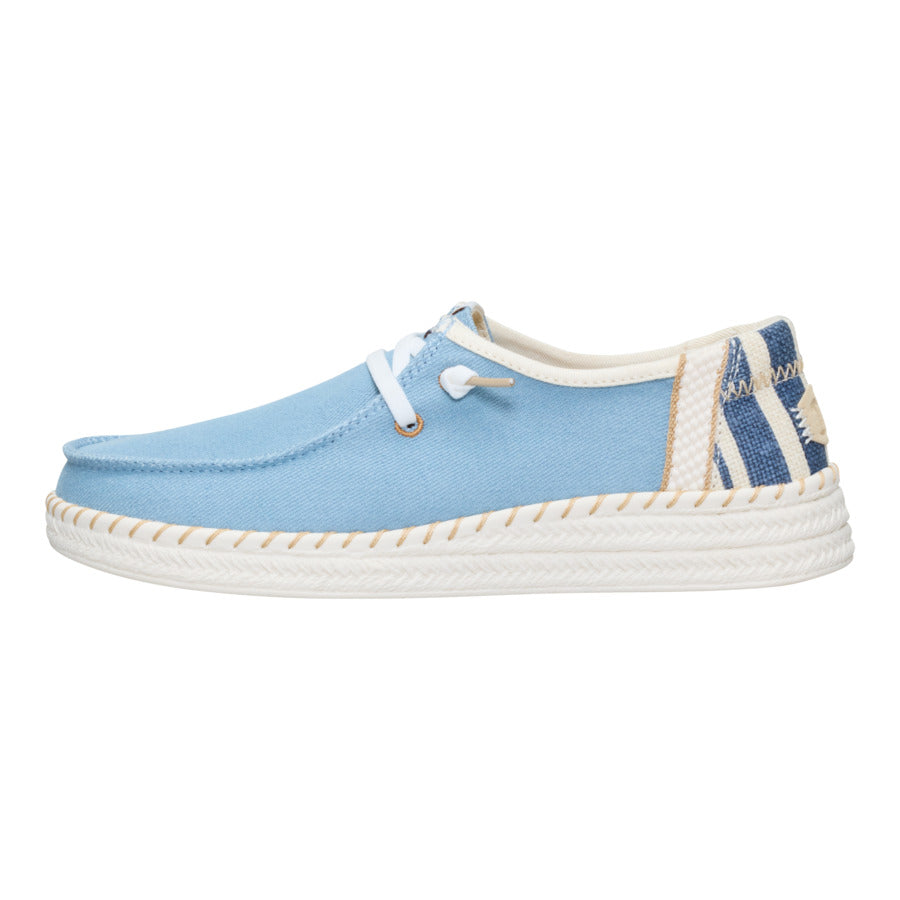 Wendy Espadrille Denim – Light Blue