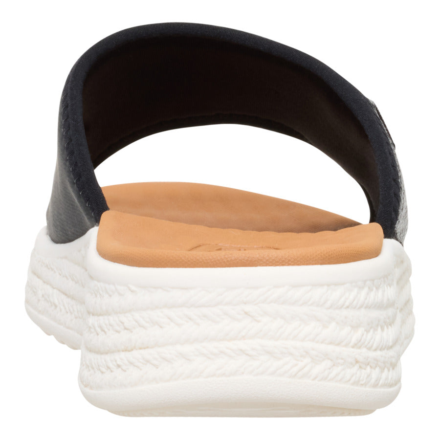 Tide Espadrille Slide – Black/Egret - Image 5