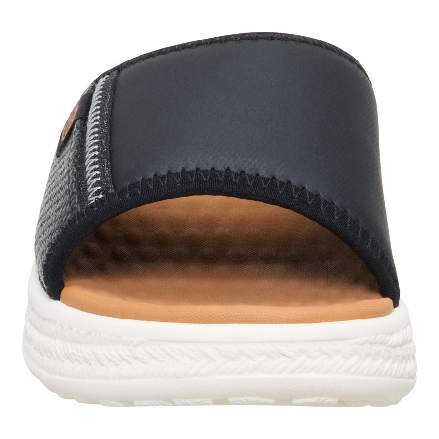 Tide Espadrille Slide – Black/Egret - Image 4