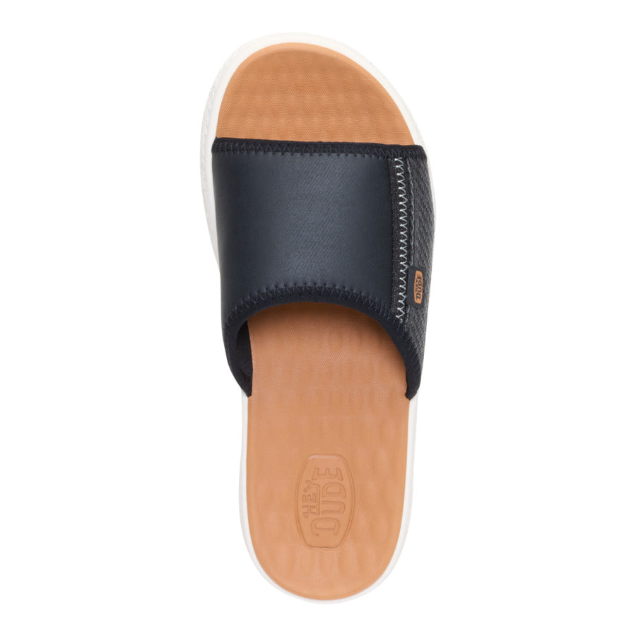 Tide Espadrille Slide – Black/Egret - Image 6